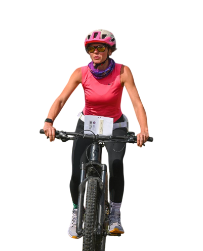 cyclist approaching